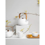 Théière 0,6L Japandi avec anse en bois, Asa Selection