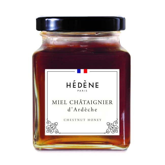 Miel Châtaignier d'Ardèche 250 g, Hédène