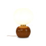 Lampe en verre Adonis marron 28 cm, Opjet