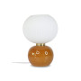 Lampe en verre Adonis marron 28 cm, Opjet