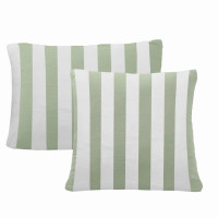 Lot de 2 taies d'oreiller Arthur Loft Sauge, Sensei