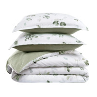 Housse de couette Gaze de coton Lola Loft Lichen, Sensei