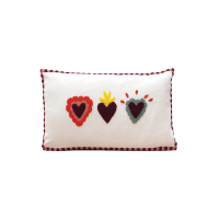 Coussin Influence Ex-voto rouge, Opjet