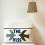 Coussin Influence Oiseau The Kiss Kaki, Opjet
