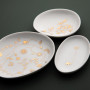 Set de 3 Coupelles Jardin Doré, Räder