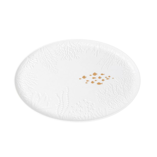 Plat en Porcelaine 36 cm Poissons, Räder