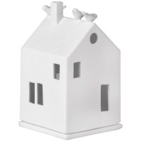 Maison Photophore en Porcelaine Oiseaux, Räder
