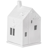 Maison Photophore en Porcelaine Arbre, Räder
