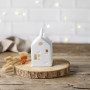 Maison Photophore en Porcelaine Chat, Räder
