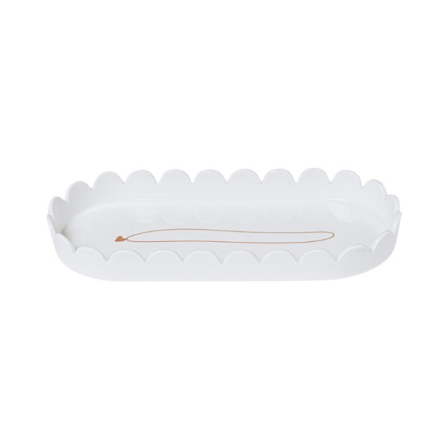 Coupelle en Porcelaine Ovale pour Bijoux, Räder
