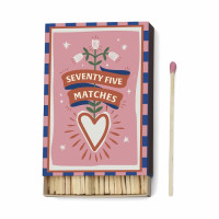 Boîte de 75 Allumettes Coeur, Paddywax