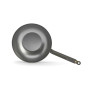 Wok Bombé en Acier Mineral B, de Buyer