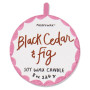 Bougie en Céramique Tigre Cèdre et Figue, Paddywax