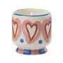 Bougie en Céramique Bois de Rose et Vanille, Paddywax