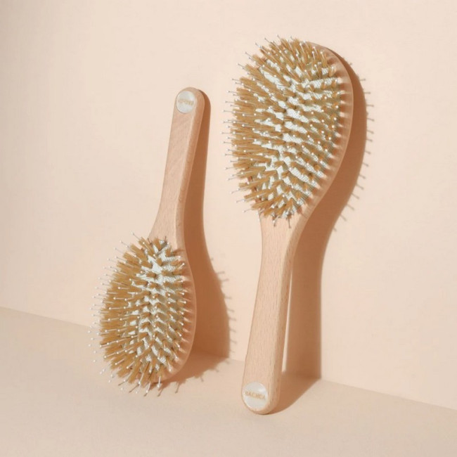 Brosse à Cheveux Soin et Brillance Made in France, Bachca