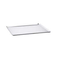 Plaque de Cuisson Bords Pincés Inox, de Buyer