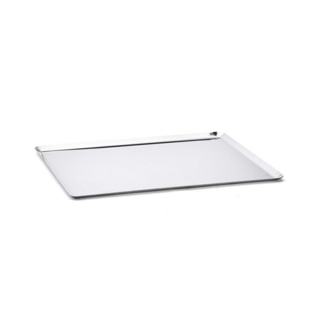 Plaque de Cuisson Bords Pincés Inox, de Buyer