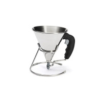 Entonnoir à Piston avec Pied 0.8 L Inox Kwik, de Buyer