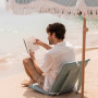 Transat pliant pour la Plage, Flamingueo