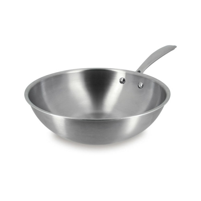 Wok en Inox Triply, Menastyl