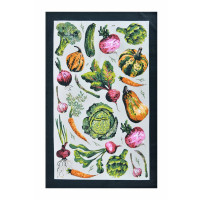 Torchon en coton Vegetable Medley, Ulster Weavers