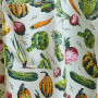 Tablier en coton Vegetable Medley, Ulster Weavers