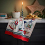 Torchon en coton Christmas Ornaments, Ulster Weavers