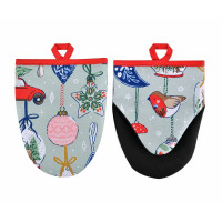 2 maniques Christmas Ornaments, Ulster Weavers