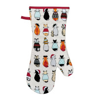 Gant de cuisine Christmas Cats in Waiting, Ulster Weavers