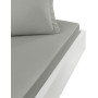 Drap Housse Soft Percale Gris Perle, Sensei