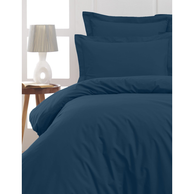Lot de 2 taies d'oreiller Soft Percale Indigo, Sensei