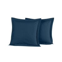 Lot de 2 taies d'oreiller Soft Percale Indigo, Sensei
