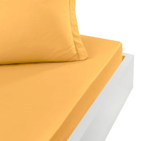 Drap Housse Soft Percale Caramel, Sensei