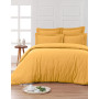 Lot de 2 taies d'oreiller Soft Percale Caramel, Sensei