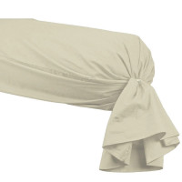 Taie de Traversin Soft Percale Ficelle, Sensei