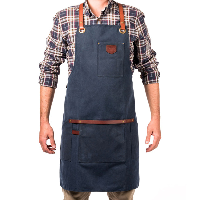 Tablier Cuir et Toile Waxée N°547, Alaskan MAKER