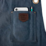 Tablier Cuir et Toile Waxée N°547, Alaskan MAKER