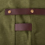 Tablier Cuir et Toile Waxée N°547, Alaskan MAKER