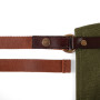 Tablier Cuir et Toile Waxée N°547, Alaskan MAKER