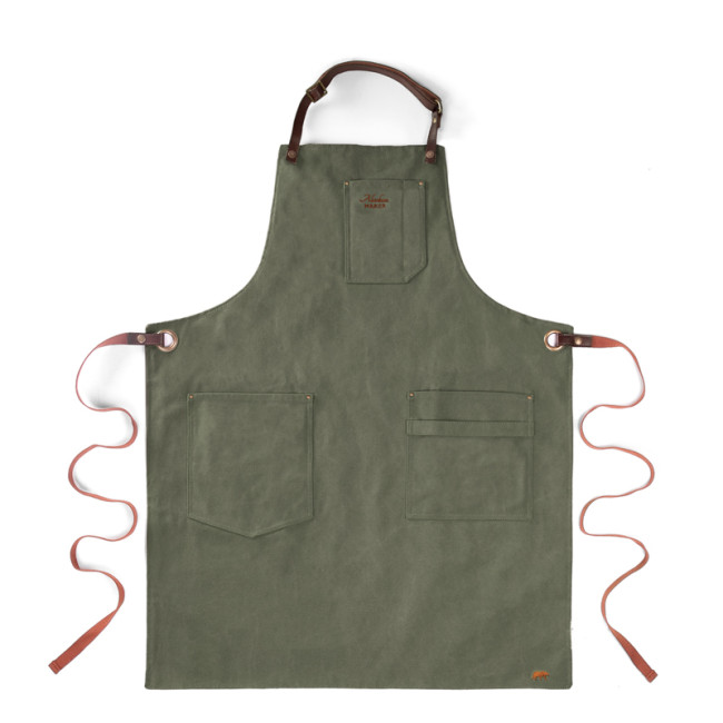 Tablier Cuir et Coton N°325, Alaskan MAKER