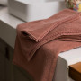 Linge de toilette Bora Terracotta, Vivaraise