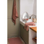 Tapis de bain Etia Terracotta, Vivaraise