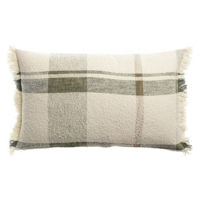 Coussin Jane Multico Olive, Vivaraise