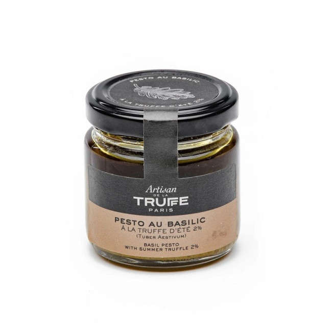 Pesto au Basilic à la Truffe d'été, Artisan de la Truffe