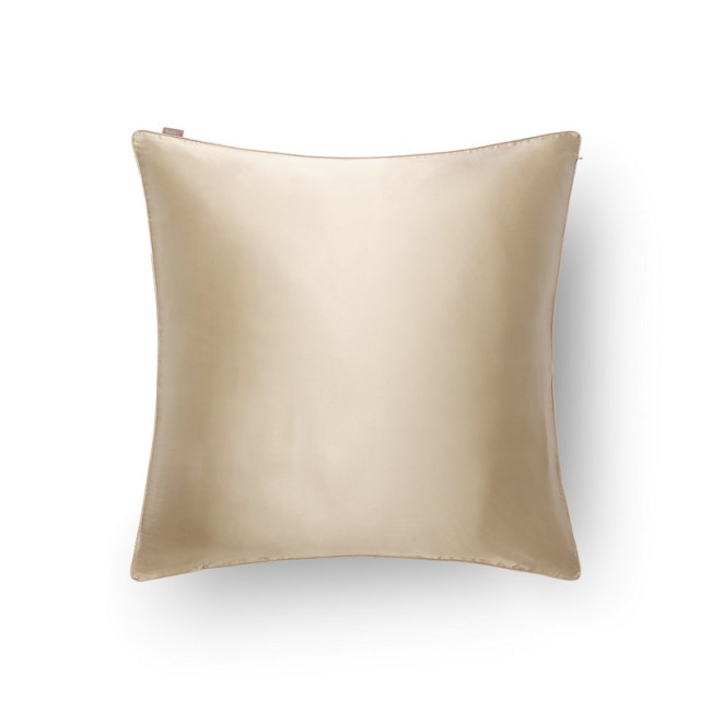 Taie d'Oreiller en Soie 65 x 65 cm Champagne, Emily's Pillow