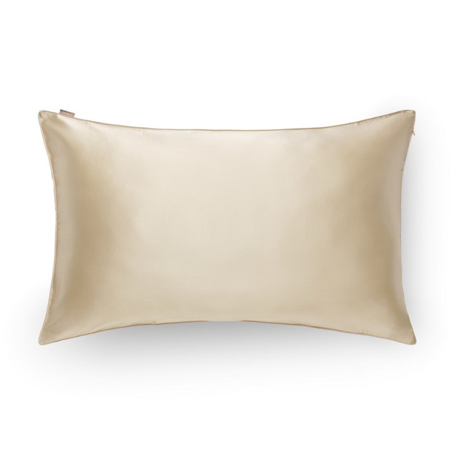 Taie d'Oreiller en Soie 51 x 76 cm Champagne, Emily's Pillow