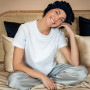 Bonnet de Nuit en Soie, Emily's Pillow