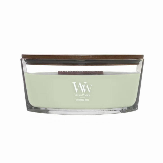 Bougie parfumée Ellipse Brume Éthérée, Woodwick