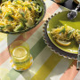 Nappe Bal des Papillons Citrus, Le Jacquard Français