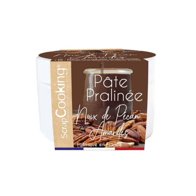 Pâte de Praliné Noix de Pécan et Amandes, Scrapcooking